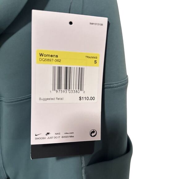 NWT Nike Women's Dri-Fit Universal  High-Waist Leggings Size Small Gorpore - Picture 7 of 10